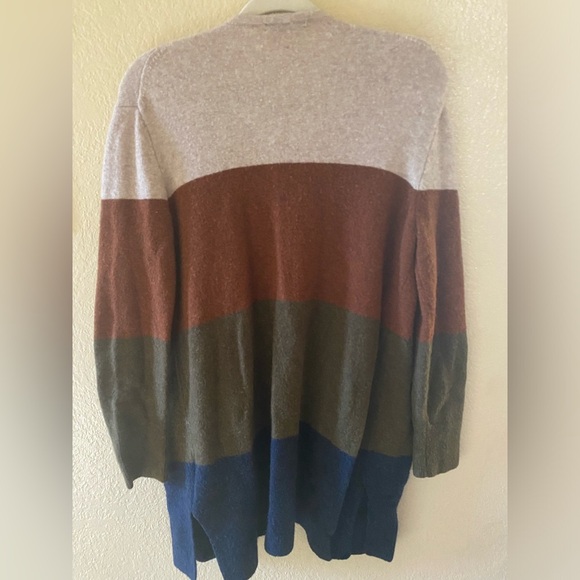 Madewell Kent Colorblock Open Front Cardigan - Picture 5 of 5